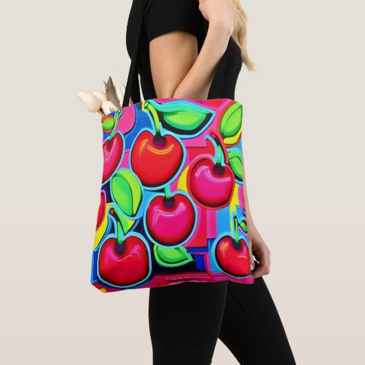 Pop Art Cherry Burst Tasche (Von Nahem)