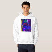 Pop art Chihuahua Hoodie (Vorne ganz)