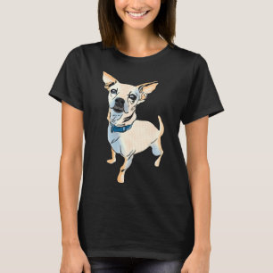Pop Art Chihuahua Hund züchten allein Graphic T-Shirt