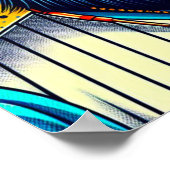 POP-ART CHIMP 8 POSTER (Ecke)