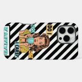 Pop Art Christmas Gift Exchange iPhone Hülle (Rückseite (Horizontal))