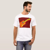 Pop Art Classic Guitar T-Shirt (Vorne ganz)