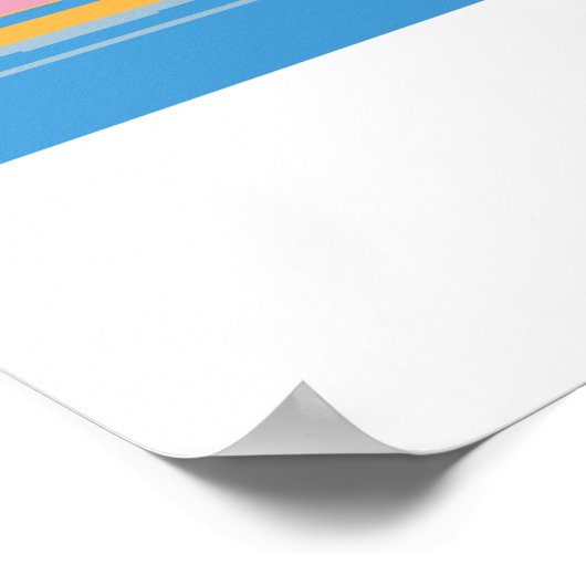 Pop Art Classic Mini Poster (Ecke)