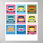 Pop Art Classic Mini Poster (Vorne)