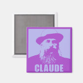 Pop Art Claude Monet | MOD Magnet (Vorderseite/Rückseite)