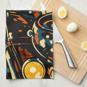 Pop Art Cockapoo gift home decor Geschirrtuch (Viertel Falte)