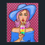 Pop Art Cocktail Chill Akronylic Art Acryldruck<br><div class="desc">Ich habe mehrere Versionen von diesem und anderen fantastischen Pop Art Women and Men auf meiner Sammlung und auf dem Weg. Ich kann mir das in einem eleganten zeitgenössischen Zimmer oder einem Corporate Gebäude vorstellen, sowie in einem rustikaleren Rahmen. Bitte schauen Sie sich meine Art Kategorie sowie einige meiner COLLECTIONS...</div>