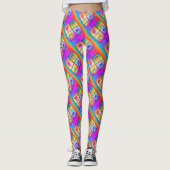 POP ART COCKTAILS LEGGINGS (Vorderseite)