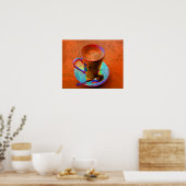 Pop Art Coffee Cup Poster drucken (Küche)