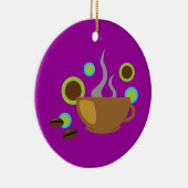 Pop Art Coffee Keramikornament (Rechts)