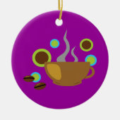 Pop Art Coffee Keramikornament (Vorne)