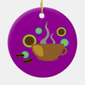 Pop Art Coffee Keramikornament (Hinten)