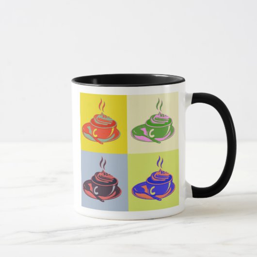 Pop Art Coffee Tasse (Rechts)