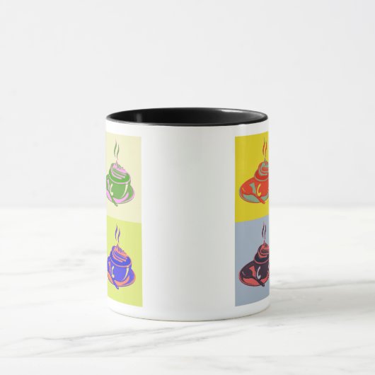 Pop Art Coffee Tasse (Zentrum)