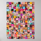 Pop Art Collage Poster (Vorne)