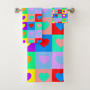Pop Art Collection Badhandtuch Set