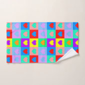 Pop Art Collection Badhandtuch Set (Handtuch)