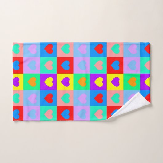 Pop Art Collection Badhandtuch Set (Handtuch)