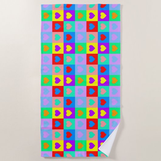 Pop Art Collection Strandtuch (Vorderseite)