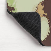 Pop Art Collie Dog Mousepad (Ecke)