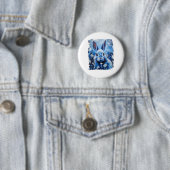 Pop Art Colorado Bunny Rabbit Button (Beispiel)