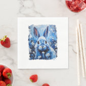 Pop Art Colorado Bunny Rabbit Serviette (Beispiel)