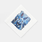 Pop Art Colorado Bunny Rabbit Serviette (Ecke)