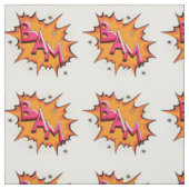 Pop Art Comic Bam! Stoff (Muster)
