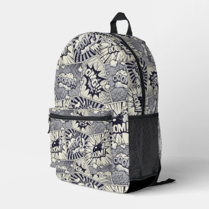 Pop-Art-Comic Bedruckter Rucksack