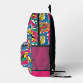 Pop Art Comic Buchdruckpaket Bedruckter Rucksack (Rechts)