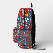 Pop Art Comic Buchdruckpaket Bedruckter Rucksack (Rechts)