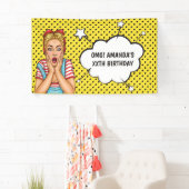 Pop-Art-Comic-Geburtstagsfeier Banner (Insitu)