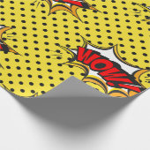 Pop Art Comic Geschenkpapier (Ecke)