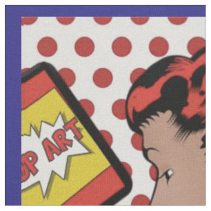 Pop Art Comic Giro del Malcantone Stoff