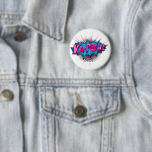 Pop Art Comic Ka-Pow! Button (Beispiel)