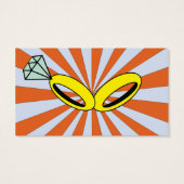 Pop Art Comic Save the Date (Rückseite)