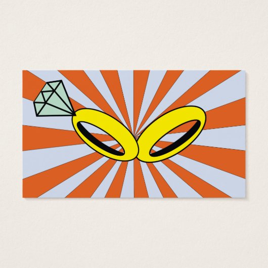 Pop Art Comic Save the Date (Rückseite)