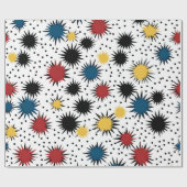 Pop-Art-Comic-Splash Geschenkpapier (Flach)