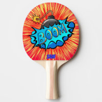 Pop Art Comic Style Bomb Boom! Personalisiert
