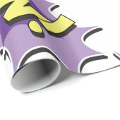 Pop-Art-Comic-Style Wow Geschenkpapier (Rolleneckpunkt)