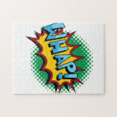 Pop Art Comic Style Wumm! Puzzle (Horizontal)