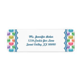 Pop Art Cookies Farbige Macarons (Vorne)