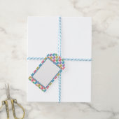 Pop Art Cookies Farbige Macarons Geschenkanhänger (Mit Garn)