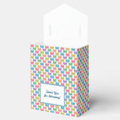 Pop Art Cookies Farbige Macarons Geschenkschachtel (Geöffnet)