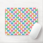 Pop Art Cookies Farbige Macarons Mousepad (Mit Mouse)
