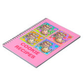 Pop Art Cookies Rezept Notebook Notizblock (Linke Seite)