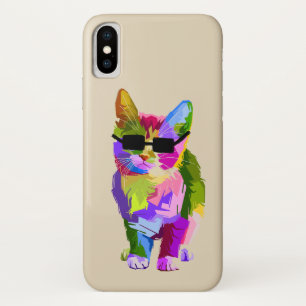Pop Art cool Cat Kitty Art Case-Mate iPhone Hülle