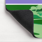 Pop Art Corvettes Mousepad (Ecke)