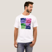 Pop Art Corvettes T-Shirt (Vorne ganz)