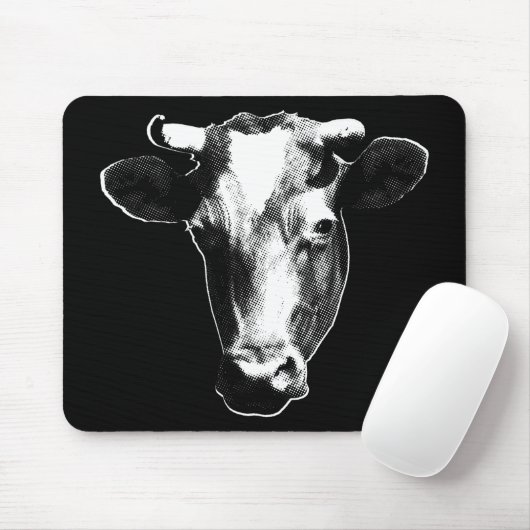 Pop Art Cow Mousepad (Mit Mouse)